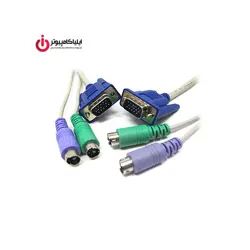 کابل دیتا سوئیچ PS2 کی وی ام به طول 1.5 متر - ایلیا کامپیوتر
