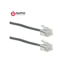 کابل تلفن و مودم 4 پین به طول 2 متر - ایلیا کامپیوتر