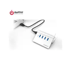 هاب ارگونومیک آداپتوری چهار پورت USB3.0 برند اوریکو مدل M3H4-V1-PRO - ایلیا کامپیوتر