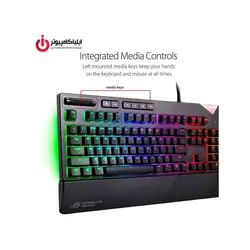 کیبورد مکانیکی مخصوص بازی ایسوس مدل ROG STRIX FLARE - ایلیا کامپیوتر
