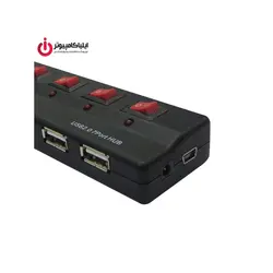 هاب USB 2.0 هفت کانال فرانت مدل FN-U2H70S - ایلیا کامپیوتر