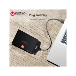 کابل مبدل هارد 2.5 اینچ SATA6G به USB3.0 برند Unitek مدل Y-1096 - ایلیا کامپیوتر