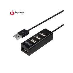 هاب USB2.0 چهار پورت یونیتک مدل Y-2140 - ایلیا کامپیوتر