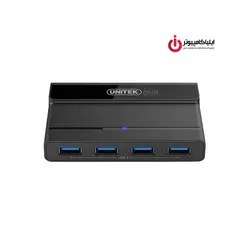 هاب USB3.1 چهار پورت یونیتک مدل Y-HB08003 - ایلیا کامپیوتر