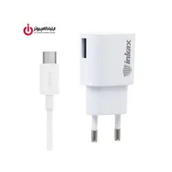 شارژر دیواری اینکاکس مدل CD-08-Type C همراه با کابل Type-C - ایلیا کامپیوتر