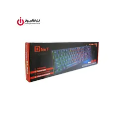 کیبورد USB مخصوص بازی دی نت مدل DT-995 - ایلیا کامپیوتر