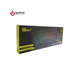 کیبورد USB مخصوص بازی دی نت مدل DT-996 - ایلیا کامپیوتر