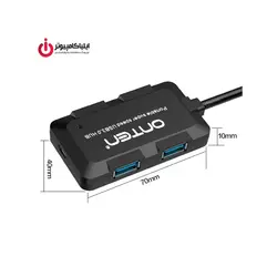 هاب USB 3.0 چهار پورت برند آنتن مدل OTN-8102B - ایلیا کامپیوتر