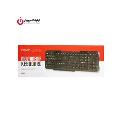 کیبورد USB هویت مدل HV-KB613 - ایلیا کامپیوتر