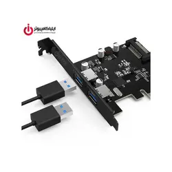 هاب دو پورت USB3.1 اینترنال برند اوریکو مدل PA31-2P - ایلیا کامپیوتر