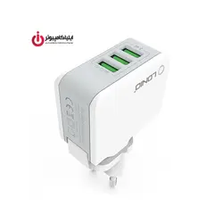 شارژر دیواری سه پورت الدینیو مدل A3303 - ایلیا کامپیوتر