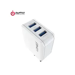 شارژر دیواری سه پورت الدینیو مدل A3301 - ایلیا کامپیوتر