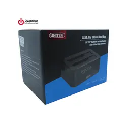 داک اکسترنال هارد دیسک 2.5 و 3.5 اینچی دوبل USB3.0 یونیتک مدل Y-3032 - ایلیا کامپیوتر