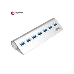 هاب USB3.0 هفت پورت با قابلیت شارژ یونیتک مدل Y-3187 - ایلیا کامپیوتر