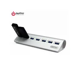 هاب USB3.0 هفت پورت با قابلیت شارژ یونیتک مدل Y-3187 - ایلیا کامپیوتر