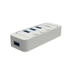 هاب USB3.0 چهار پورت با یونیتک مدل Y-3072 - ایلیا کامپیوتر