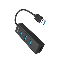 هاب USB3.0 چهار پورت یونیتک مدل Y-3089 - ایلیا کامپیوتر