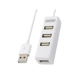 هاب USB2.0 چهار پورت یونیتک مدل Y-2146 - ایلیا کامپیوتر