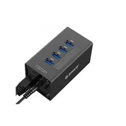 هاب چهار پورت USB3.0 همراه با آداپتور برند اوریکو مدل A3H4 - ایلیا کامپیوتر