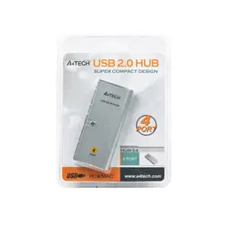 هاب USB 2.0 چهار پورت ای فورتک مدل HUB-54 - ایلیا کامپیوتر