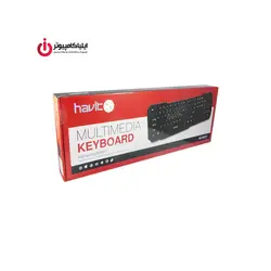 کیبورد USB هویت مدل HV-KB327 - ایلیا کامپیوتر