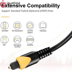 کابل اپتیکال الون مدل OP-15 به طول 1.5 متر - ایلیا کامپیوتر