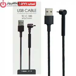 کابل تبدیل USB به USB-C تسکو مدل TC C185 طول 1 متر - ایلیا کامپیوتر