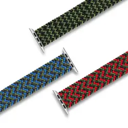 بند گرین مدل Braided Solo Loop Strap مناسب برای اپل واچ 42/44 میلی متری - ایلیا کامپیوتر