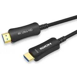 کابل HDMI فرانت مدل فیبرنوری کد FN-HFC1000 طول 100متر V2.0 - ایلیا کامپیوتر