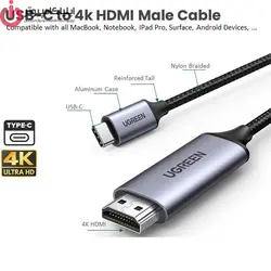 کابل تبدیل USB-C به HDMI یوگرین مدل MM142-50570 طول 1.5 متر - ایلیا کامپیوتر