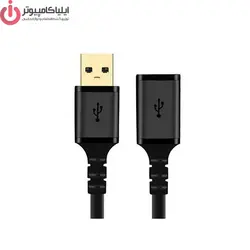 کابل افزایش طول USB2.0 کی نت پلاس مدل KP-CUE2030 به طول 3 متر - ایلیا کامپیوتر