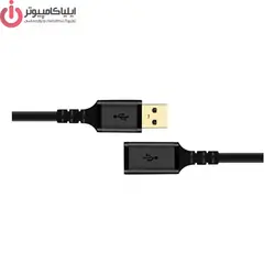 کابل افزایش طول USB2.0 کی نت پلاس مدل KP-CUE2030 به طول 3 متر - ایلیا کامپیوتر