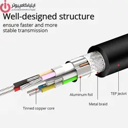 کابل افزایش طول USB3.0 تی سی تراست مدل TC-U3CF30 طول 3 متر - ایلیا کامپیوتر