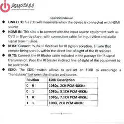 توسعه دهنده تصویر HDMI مدل FARANET FN-C100 - ایلیا کامپیوتر