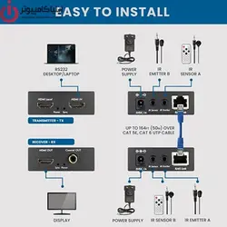 توسعه دهنده تصویر HDMI فرانت مدل FN-E195 - ایلیا کامپیوتر