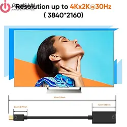 مبدل Mini Display Port به HDMI تی سی تراست مدل TC-MDP2H - ایلیا کامپیوتر