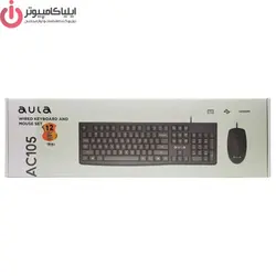 کیبورد و موس USB آئولا مدل AC105 - ایلیا کامپیوتر