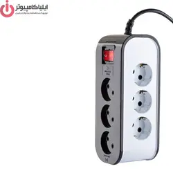 چند راهی برق پارت الکتریک کد PE5142 - ایلیا کامپیوتر