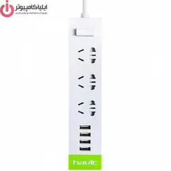 چندراهی برق هویت 3 کانال کابل 1.5 متری مدل HV A45U - ایلیا کامپیوتر