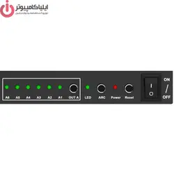 سوئیچ ماتریکس 6 در 2 HDMI با قابلیت 3D و رزولوشن 4K برند تراست مدل TC-HMX-62 - ایلیا کامپیوتر