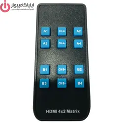 سوئیچ ماتریکس 4 در 2 HDMI با قابلیت 3D و رزولوشن 4K برند تراست مدل TC-HMX-42 - ایلیا کامپیوتر