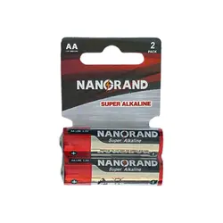 باتری قلمی سوپرآلکالاین کارتی 2 عددی NANGRAND مدل LR6