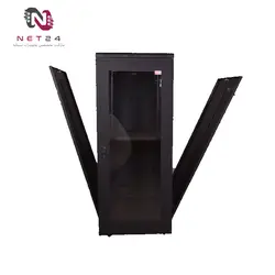 رک ایستاده آلترو 32 یونیت عمق 80 فریم فلزی+درب جانبی+سینی ALTRO AS3280D2Altro AS3280D2 32Unit Depth 80 Stand Rack