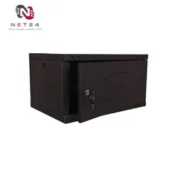 رک دیواری آلترو 7 یونیت عمق 45 درب فلزی+درب جانبی+سینی+پاور ALTRO AS745D123ALTRO AS745D123 7 Unit Depth 45 Wall Mount Rack