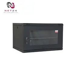رک دیواری آلترو 4 یونیت عمق 36 فریم فلزی + سینی ALTRO AS436BC2ALTRO AS436BC2 4 Unit Depth 36 Wall Mount Rack