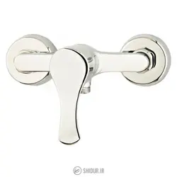 ست 5 تکه شیرآلات فیروزه مدل مهرسان کروم