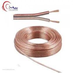 کابل باند شیشه ای دو رشته ژله ای سایز  2.5*2
