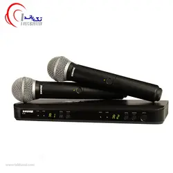 میکروفن بی سیم دوکانال شور مدل Shure BLX288/PG58