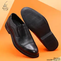 کفش مردانه اداری جنس چرمی مدل پالیز جنس زیره ترمو (زیره طبی) کدGH-23247