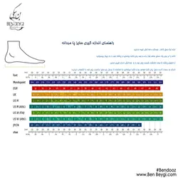 کفش نظامی گارد زیپ دار چرم کد ar-542-23129